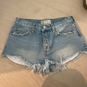 Free People high rise Shorts